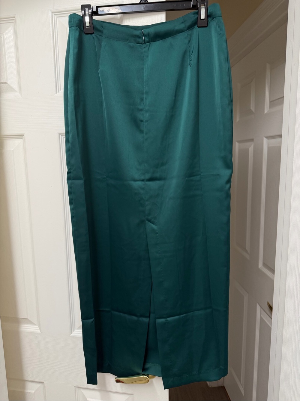 NWT Free People Rosetto Column Skirt Emerald Green Size 6 - Picture 7 of 14